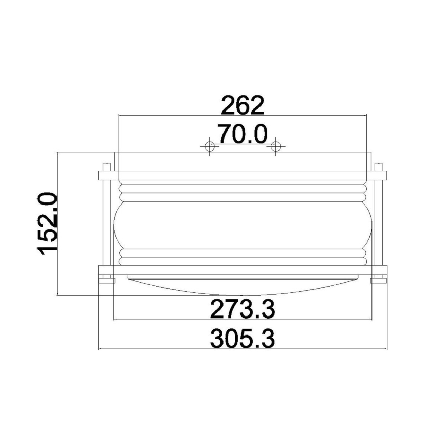 Kichler - ASHLANDBAY Outdoor Light 1xE27/60W/230V IP44 Bronze