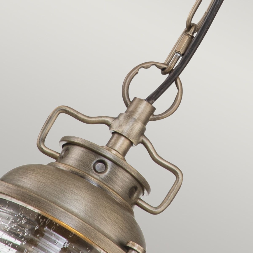 Kichler - Outdoor chandelier on a chain ASHLAND BAY 1xE27/60W/230V IP44