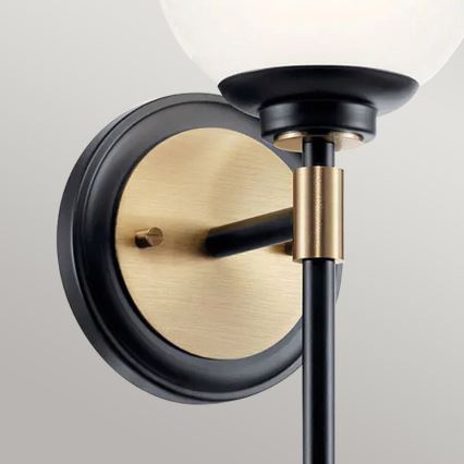 Kichler - BENNO LED Bathroom Wall Light 2x G9/3W/230V, Gold, IP44