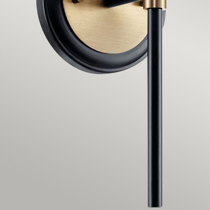 Kichler - BENNO LED Bathroom Wall Light 2x G9/3W/230V, Gold, IP44