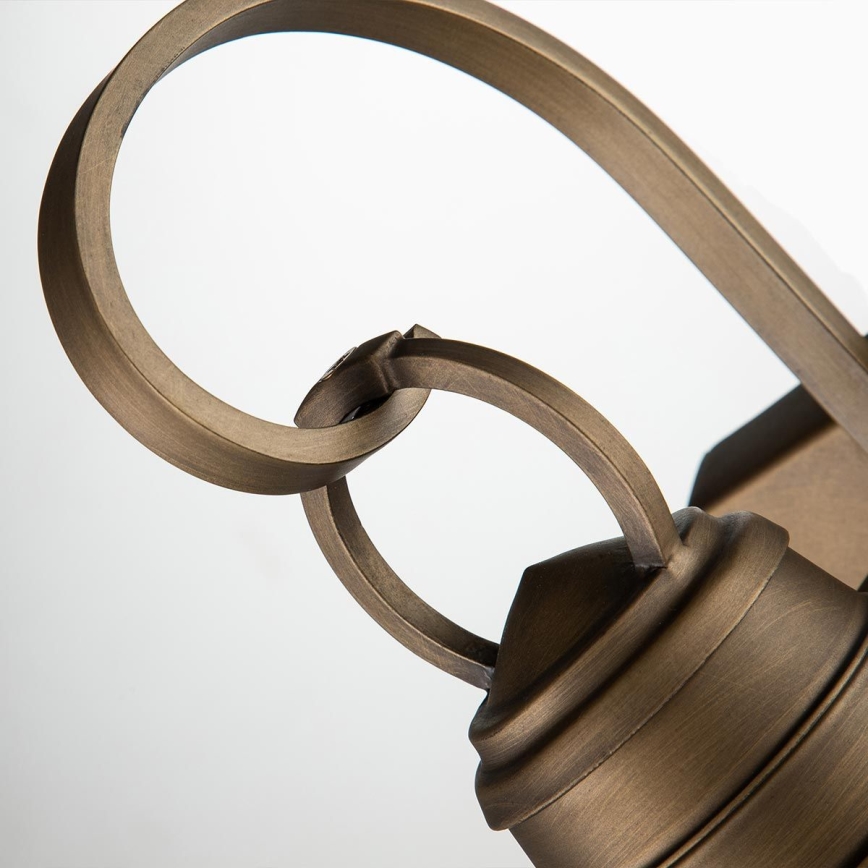 Kichler - Outdoor wall light BRIDGE POINT 1xE27/60W/230V IP44 brass
