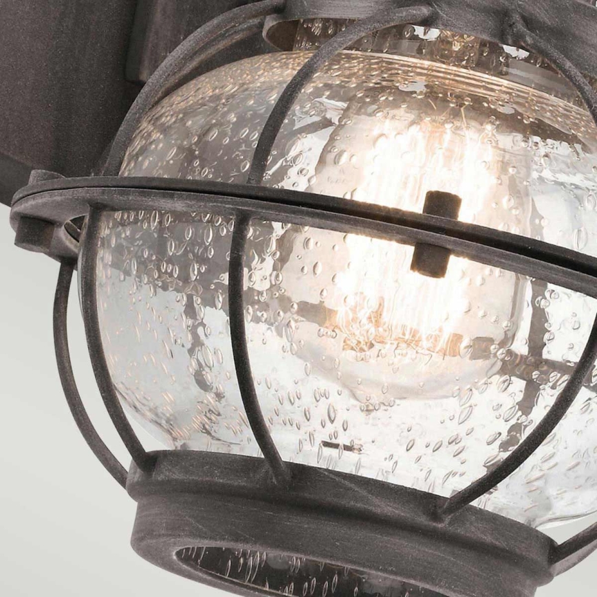 Kichler - Outdoor wall light BRIDGE POINT 1xE27/60W/230V IP44 bronze