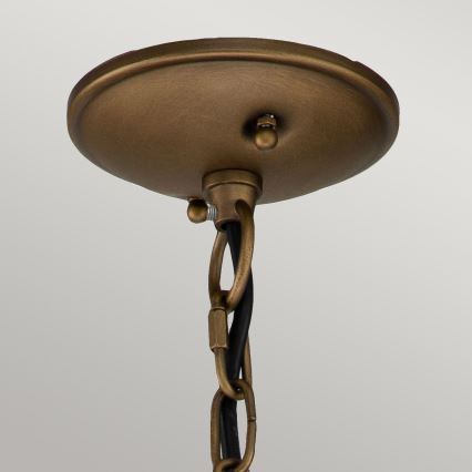 Kichler - BRIDGE POINT chain-mounted outdoor pendant 1xE27/60W/230V IP44 bronze