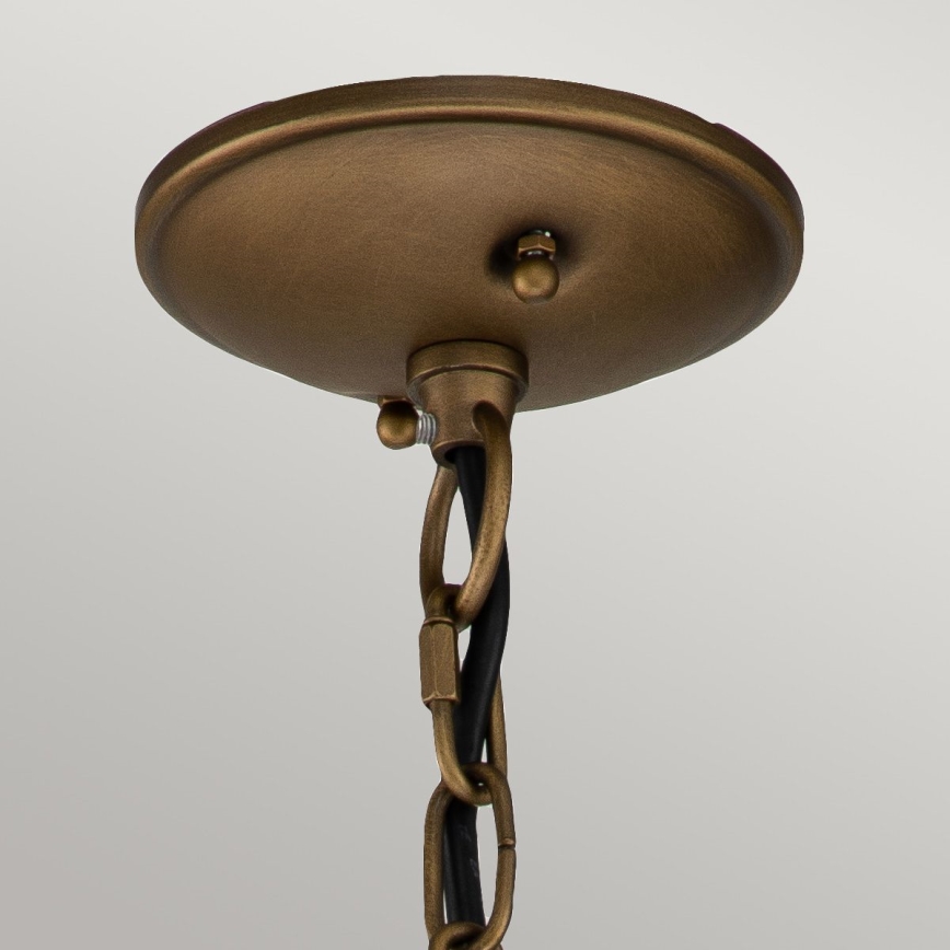 Kichler - BRIDGE POINT chain-mounted outdoor pendant 1xE27/60W/230V IP44 bronze
