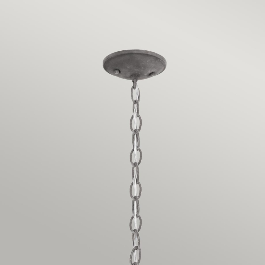 Kichler - Outdoor chandelier on a chain BRIDGE POINT 1xE27/60W/230V IP44