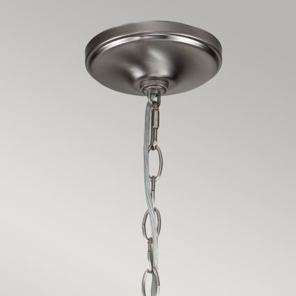 Kichler - Chain-hung Chandelier CAPITOL HILL 12xE14/40W/230V Matte Chrome