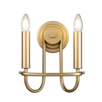 Kichler - Wall Sconce CAPITOL HILL 2xE14/40W/230V Gold