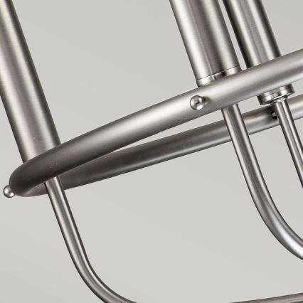 Kichler - Chain-hung chandelier CAPITOL HILL 6xE14/40W/230V matte chrome