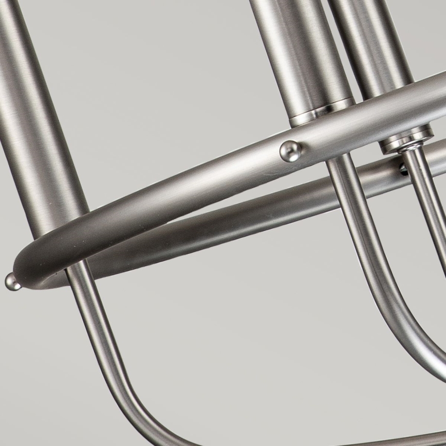 Kichler - Chain-hung chandelier CAPITOL HILL 6xE14/40W/230V matte chrome