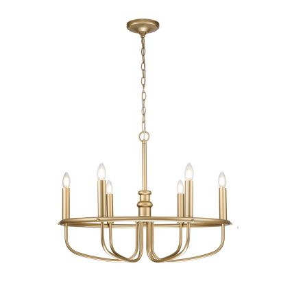 Kichler - Chandelier on a chain CAPITOL HILL 6xE14/40W/230V