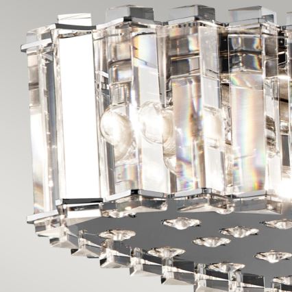Kichler - LED Bathroom chandelier on a string CRYSTAL SKYE 12xG9/3W/230V IP44