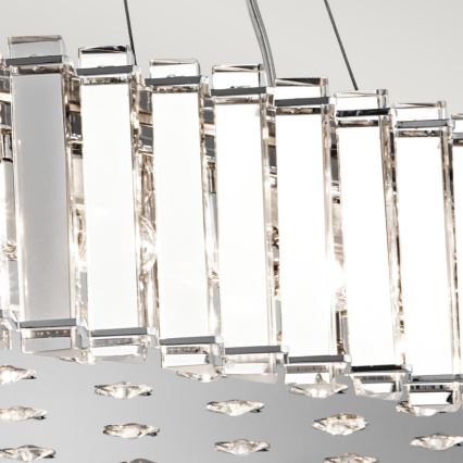 Kichler - LED Bathroom chandelier on a string CRYSTAL SKYE 12xG9/3W/230V IP44