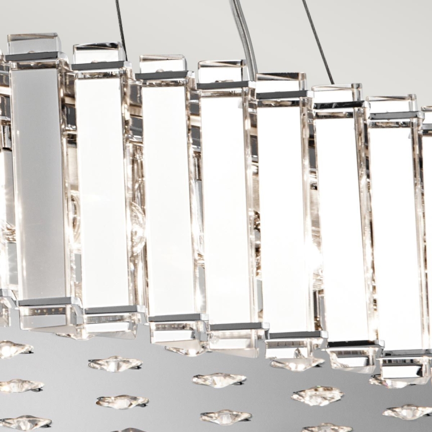 Kichler - LED Bathroom chandelier on a string CRYSTAL SKYE 12xG9/3W/230V IP44