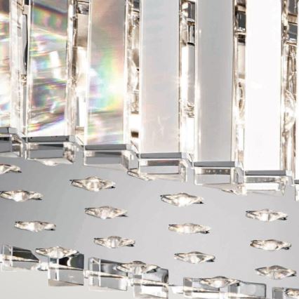 Kichler - LED Bathroom chandelier on a string CRYSTAL SKYE 12xG9/3W/230V IP44