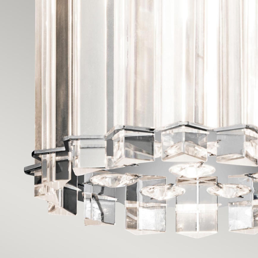 Kichler - LED Bathroom chandelier on a string CRYSTAL SKYE 2xG9/3W/230V IP44