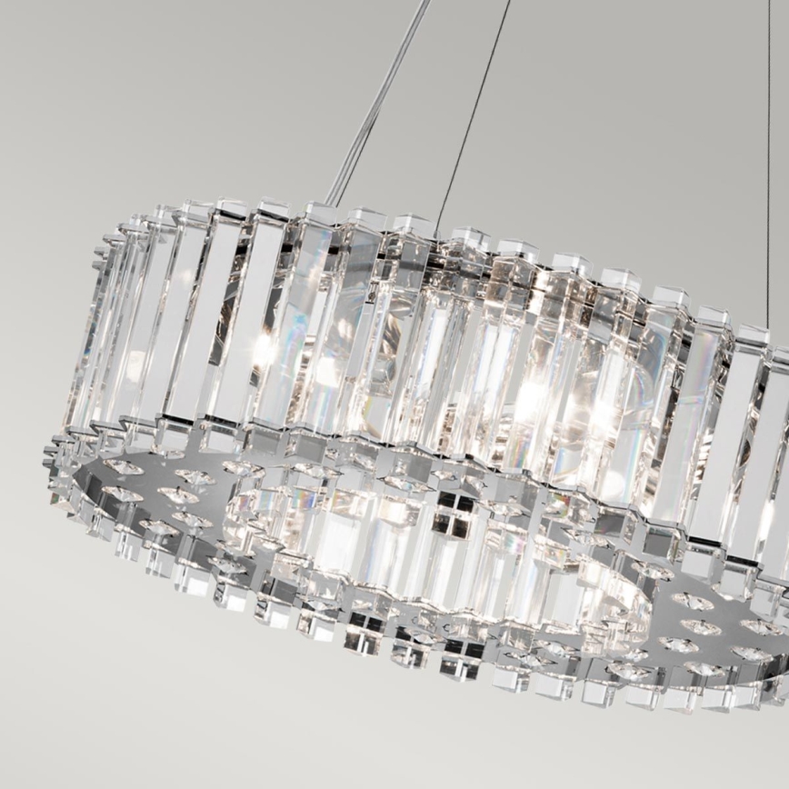 Kichler - LED Bathroom chandelier on a string CRYSTAL SKYE 6xG9/3W/230V IP44