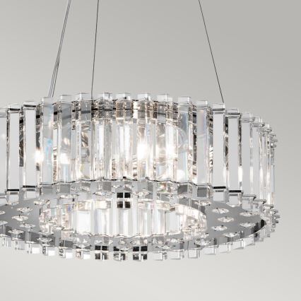 Kichler - LED Bathroom chandelier on a string CRYSTAL SKYE 6xG9/3W/230V IP44