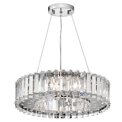 Kichler - LED Bathroom chandelier on a string CRYSTAL SKYE 8xG9/3W/230V IP44