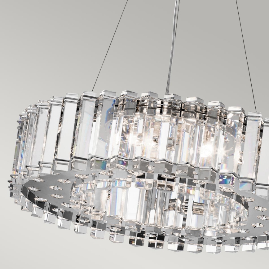 Kichler - LED Bathroom chandelier on a string CRYSTAL SKYE 8xG9/3W/230V IP44