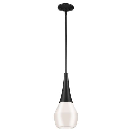 Kichler - DEELA rod pendant 1x E27/60W/230V Ø 17.8 cm, Black