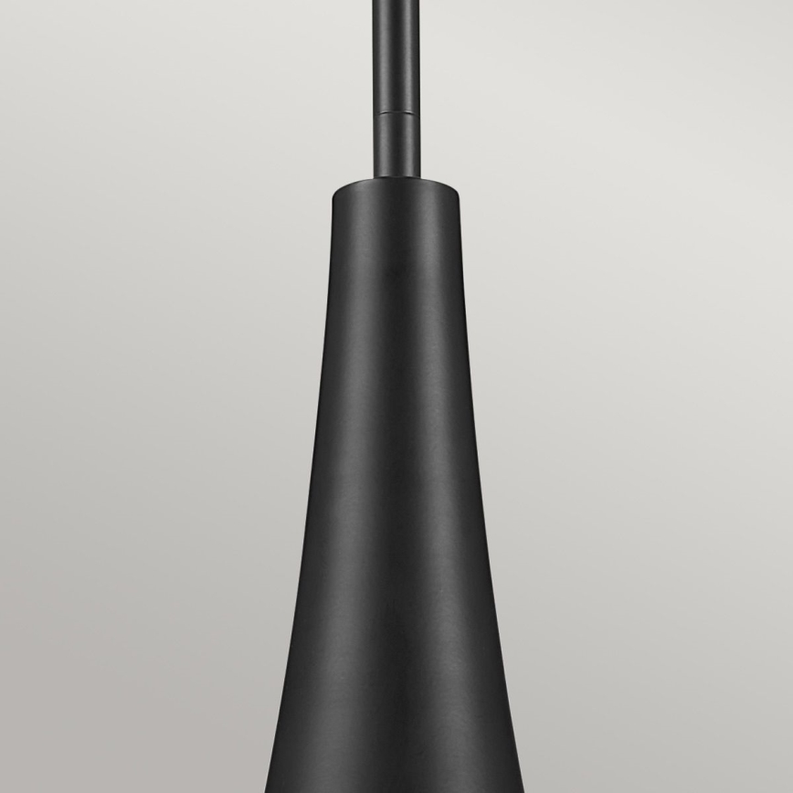 Kichler - DEELA rod pendant 1x E27/60W/230V Ø 17.8 cm, Black