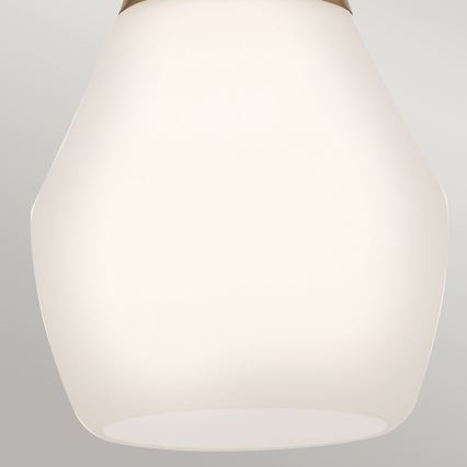 Kichler - Chandelier on a pole DEELA 1xE27/60W/230V d. 17,8 cm brass
