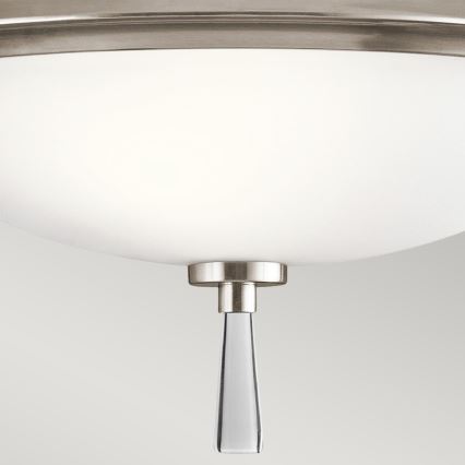 Kichler - Surface-mounted chandelier DREYFUS 3xE27/60W/230V matte chrome