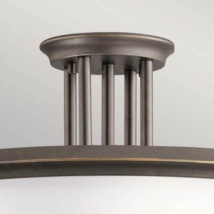 Kichler - Surface-mounted chandelier DREYFUS 3xE27/60W/230V bronze