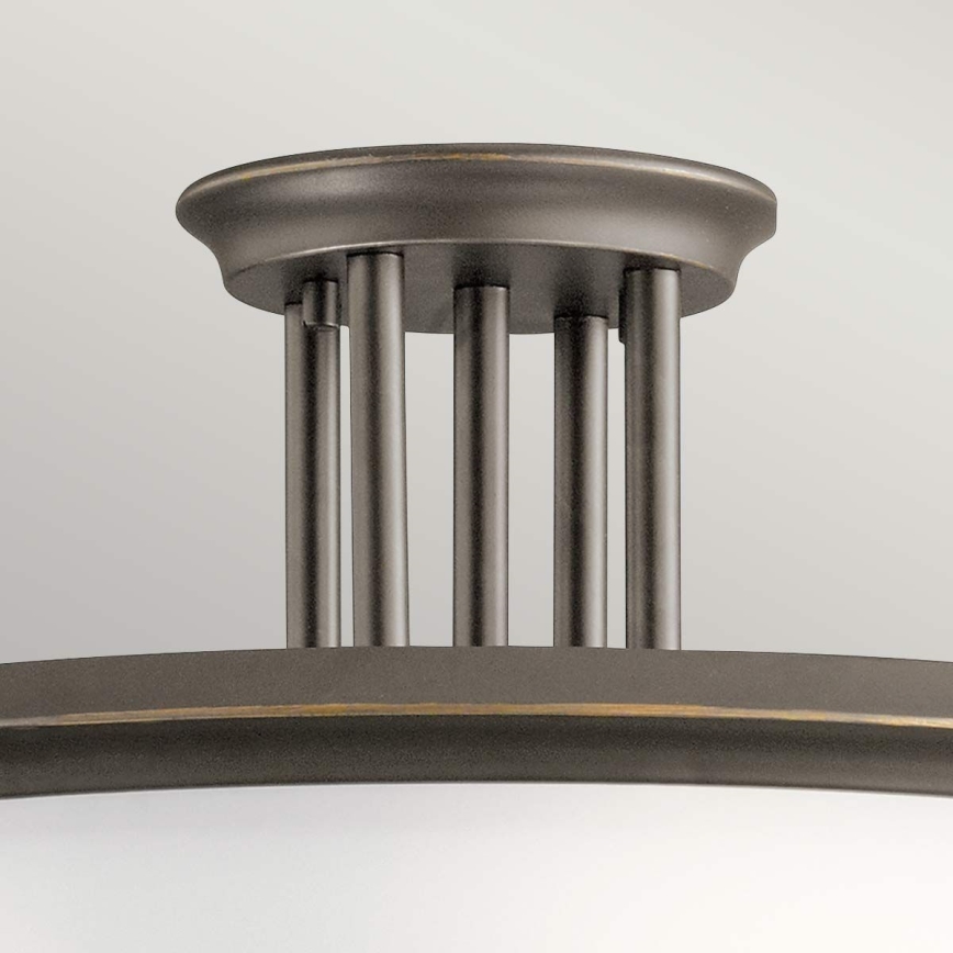 Kichler - Surface-mounted chandelier DREYFUS 3xE27/60W/230V bronze