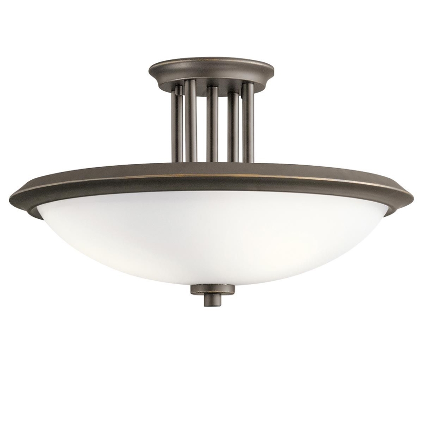Kichler - Surface-mounted chandelier DREYFUS 3xE27/60W/230V bronze