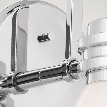 Kichler - LED Bathroom wall lamp FARUM 1xG9/3W/230V IP44 shiny chrome