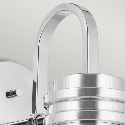 Kichler - LED Bathroom wall lamp FARUM 1xG9/3W/230V IP44 shiny chrome