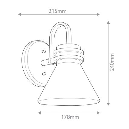 Kichler - LED Bathroom wall lamp FARUM 1xG9/3W/230V IP44 shiny chrome