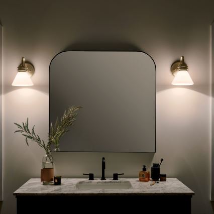 Kichler - LED Bathroom wall lamp FARUM 1xG9/3W/230V IP44 brass