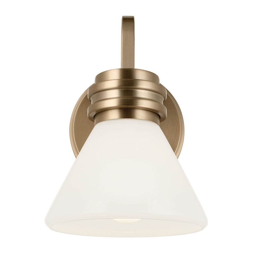 Kichler - LED Bathroom wall lamp FARUM 1xG9/3W/230V IP44 brass