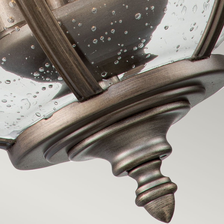 Kichler - HALLERON Outdoor Wall Light 3xE14/40W/230V IP44