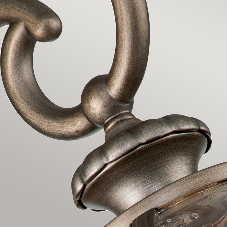 Kichler - HALLERON Outdoor Wall Light 3xE14/40W/230V IP44