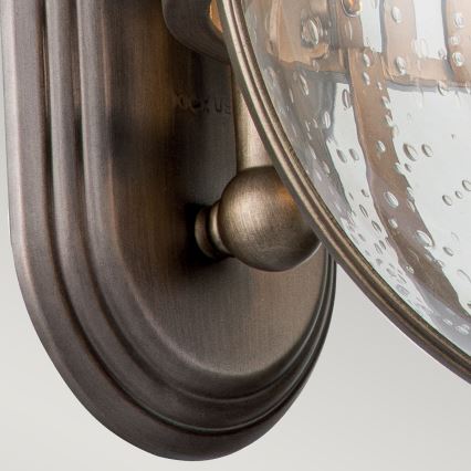 Kichler - HALLERON Outdoor Wall Light 3xE14/40W/230V IP44