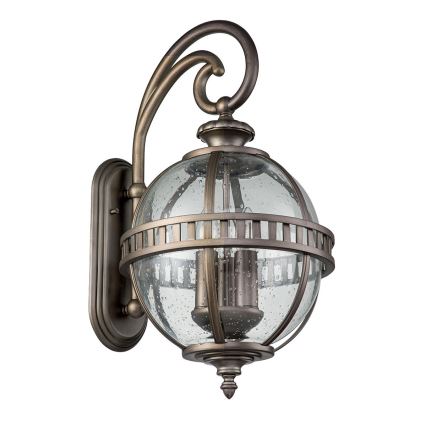 Kichler - HALLERON Outdoor Wall Light 3xE14/40W/230V IP44