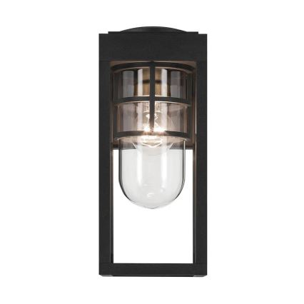 Kichler - Outdoor wall light HONE S 1xE27/60W/230V IP44 black