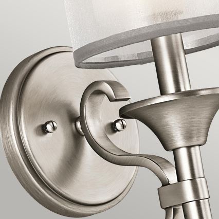 Kichler - LACEY Wall Sconce 1xE14/40W/230V, Matte Chrome