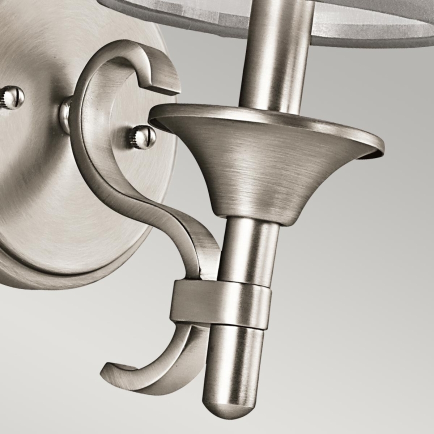 Kichler - LACEY Wall Sconce 1xE14/40W/230V, Matte Chrome