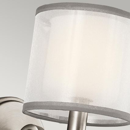 Kichler - LACEY Wall Sconce 1xE14/40W/230V, Matte Chrome