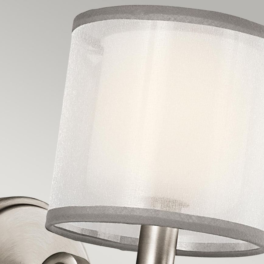 Kichler - LACEY Wall Sconce 1xE14/40W/230V, Matte Chrome