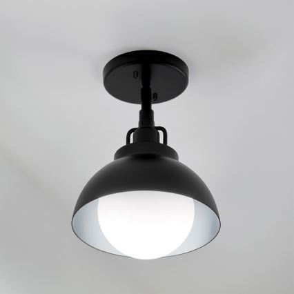 Kichler - Wall lamp NIVA 1xE27/40W/230V black