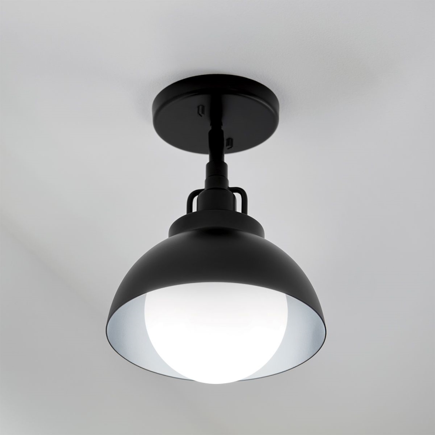 Kichler - Wall lamp NIVA 1xE27/40W/230V black