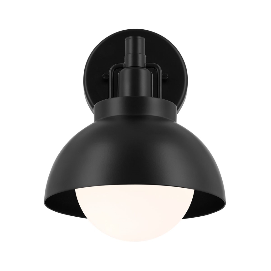 Kichler - Wall lamp NIVA 1xE27/40W/230V black