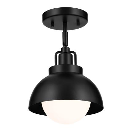 Kichler - Wall lamp NIVA 1xE27/40W/230V black