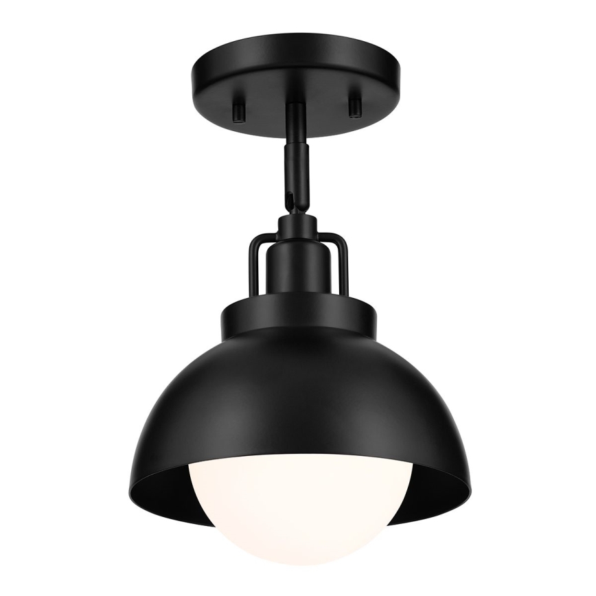 Kichler - Wall lamp NIVA 1xE27/40W/230V black