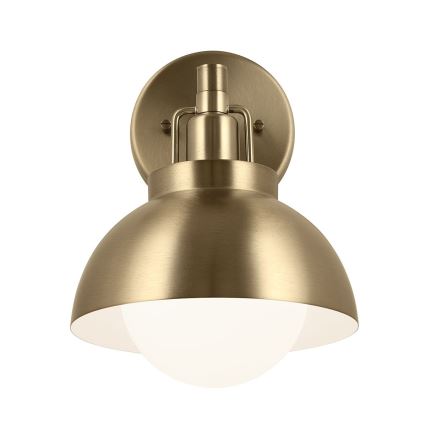 Kichler - Wall lamp NIVA 1xE27/40W/230V brass